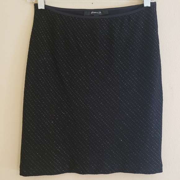Arden b Sparkly Black Mini Skirt Size M - Picture 2 of 5